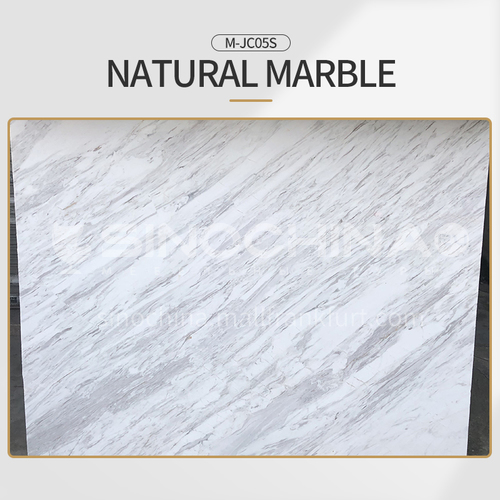 Modern light luxury white natural marble M-JC95S